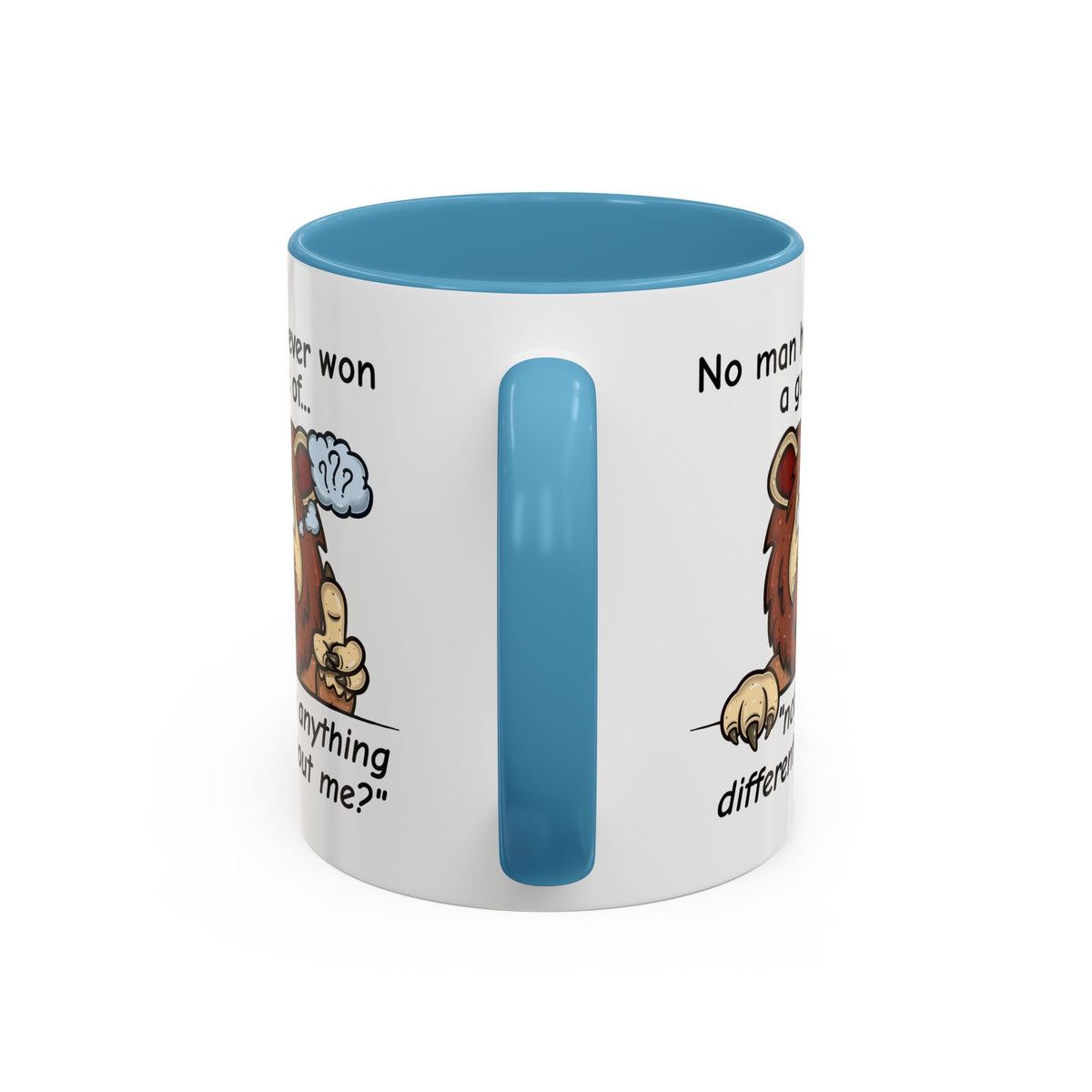 Humor Mug - No Man Has Ever Won a Game