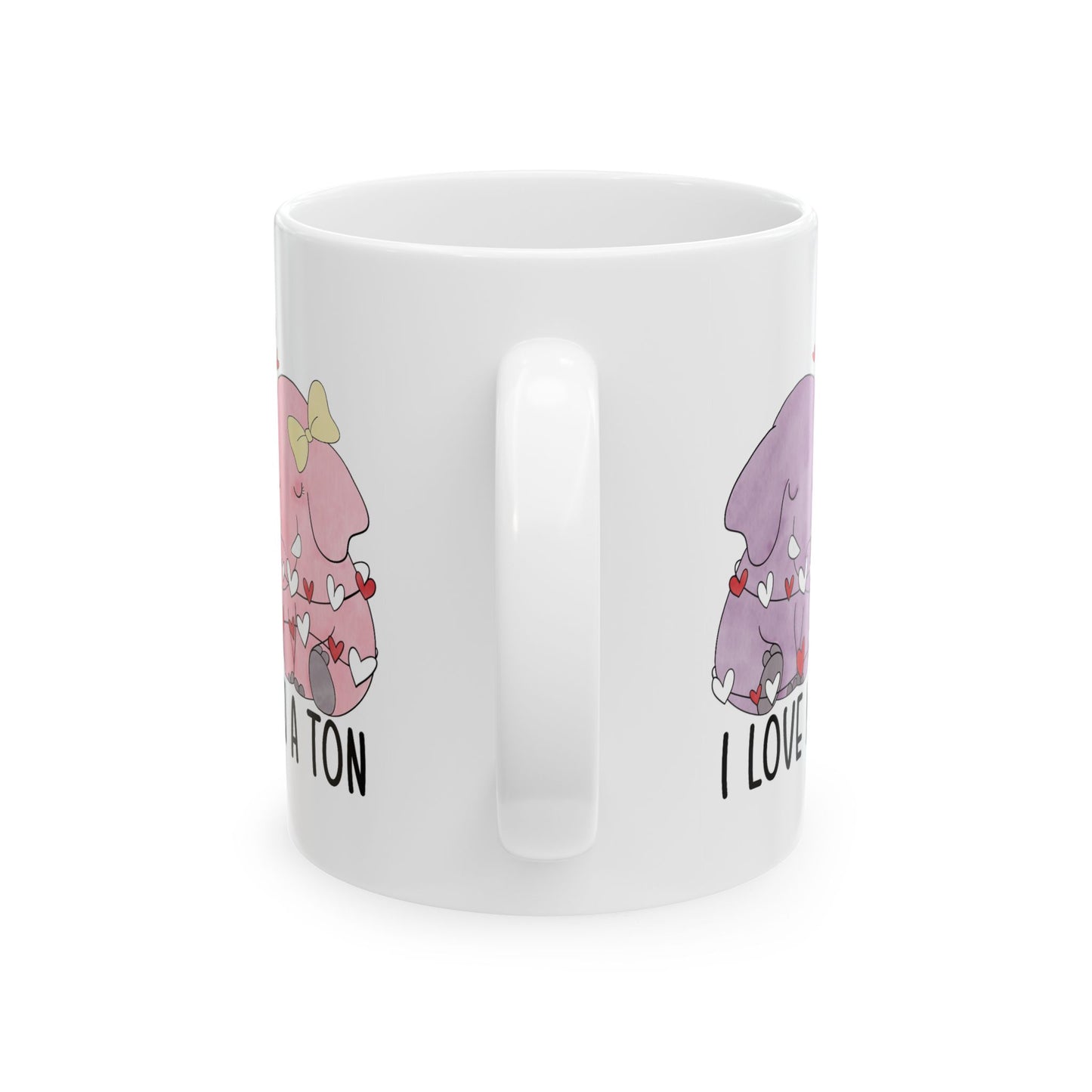 Anniversary Mug - I Love You a Ton