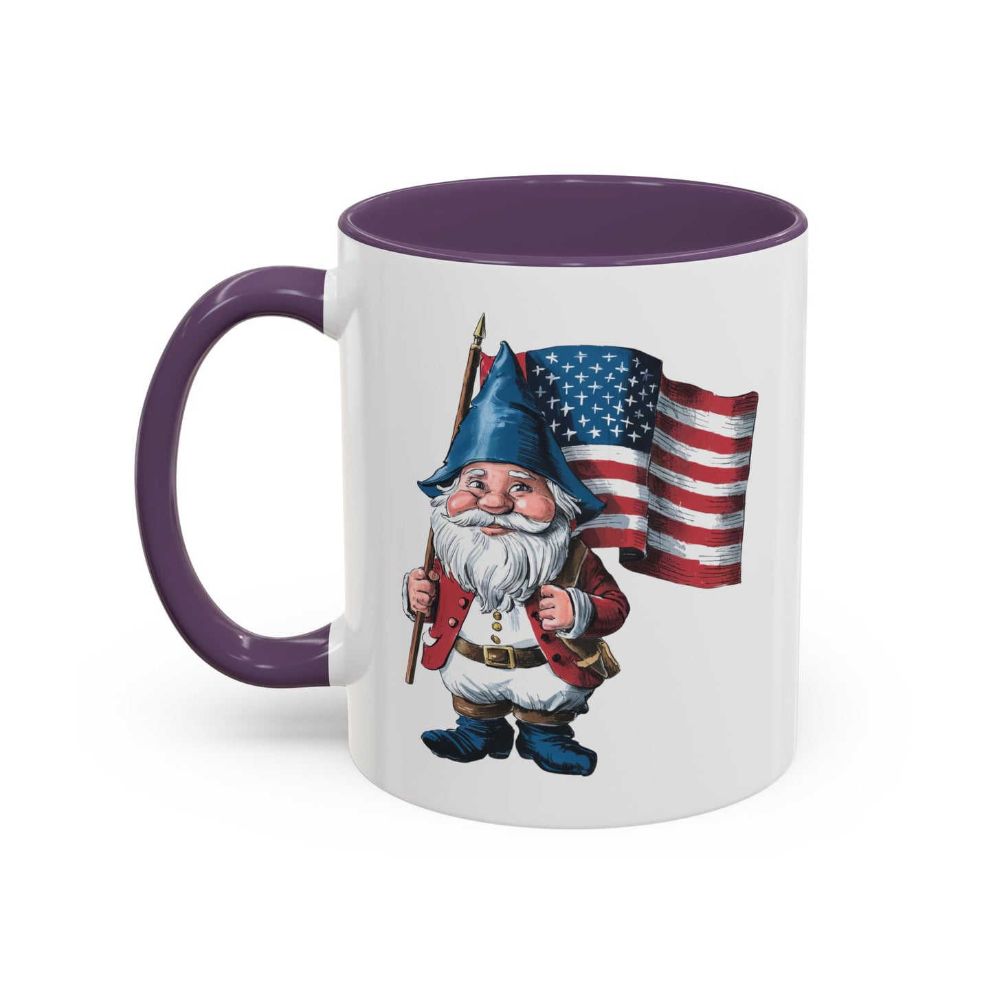 4th of July Mug - American Gnome 4