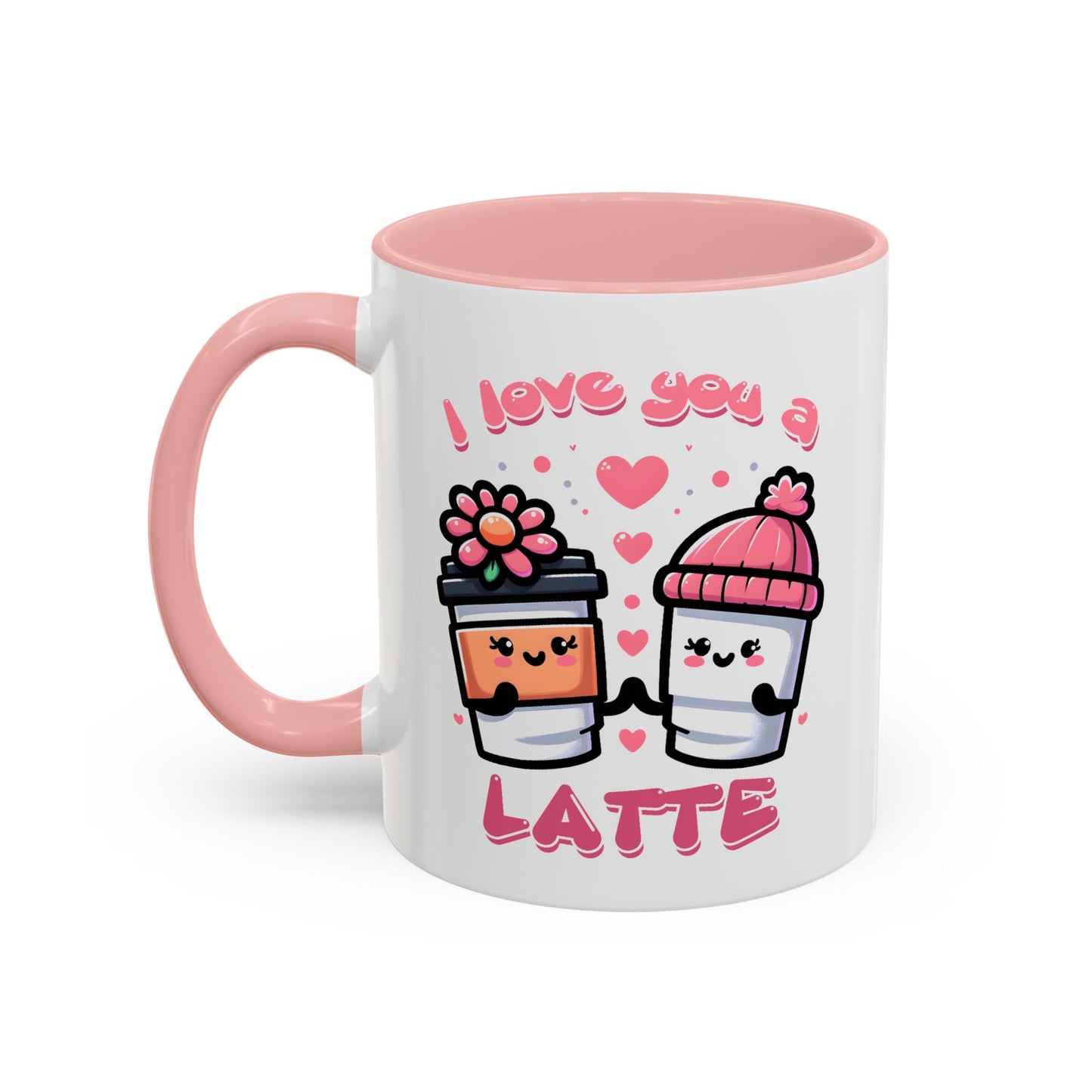 Valentine's Day Mug - I Love You A Latte Cute