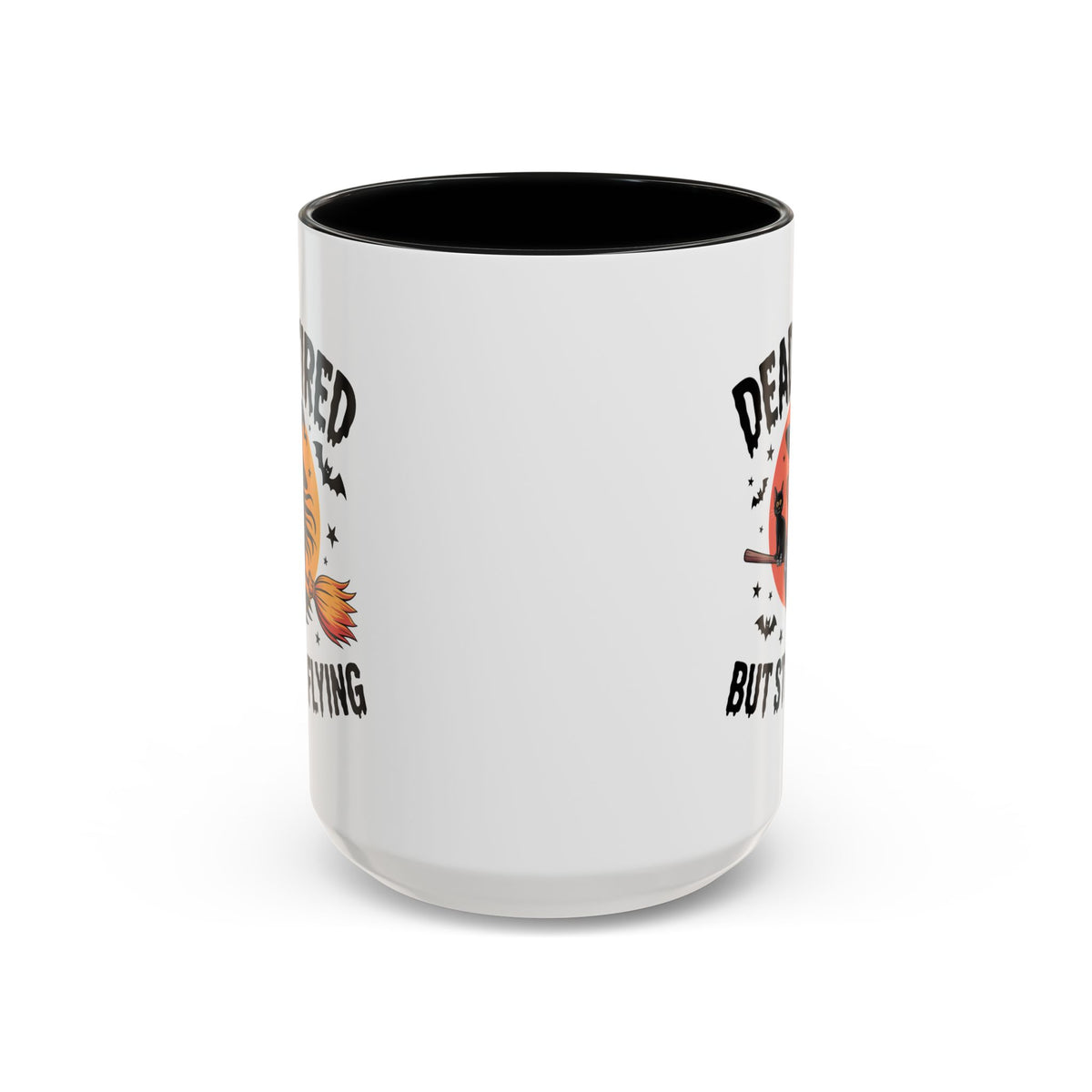 Humor Mug - Dead Tired But Still Flying