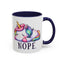 Humor Mug - Nope Unicorn