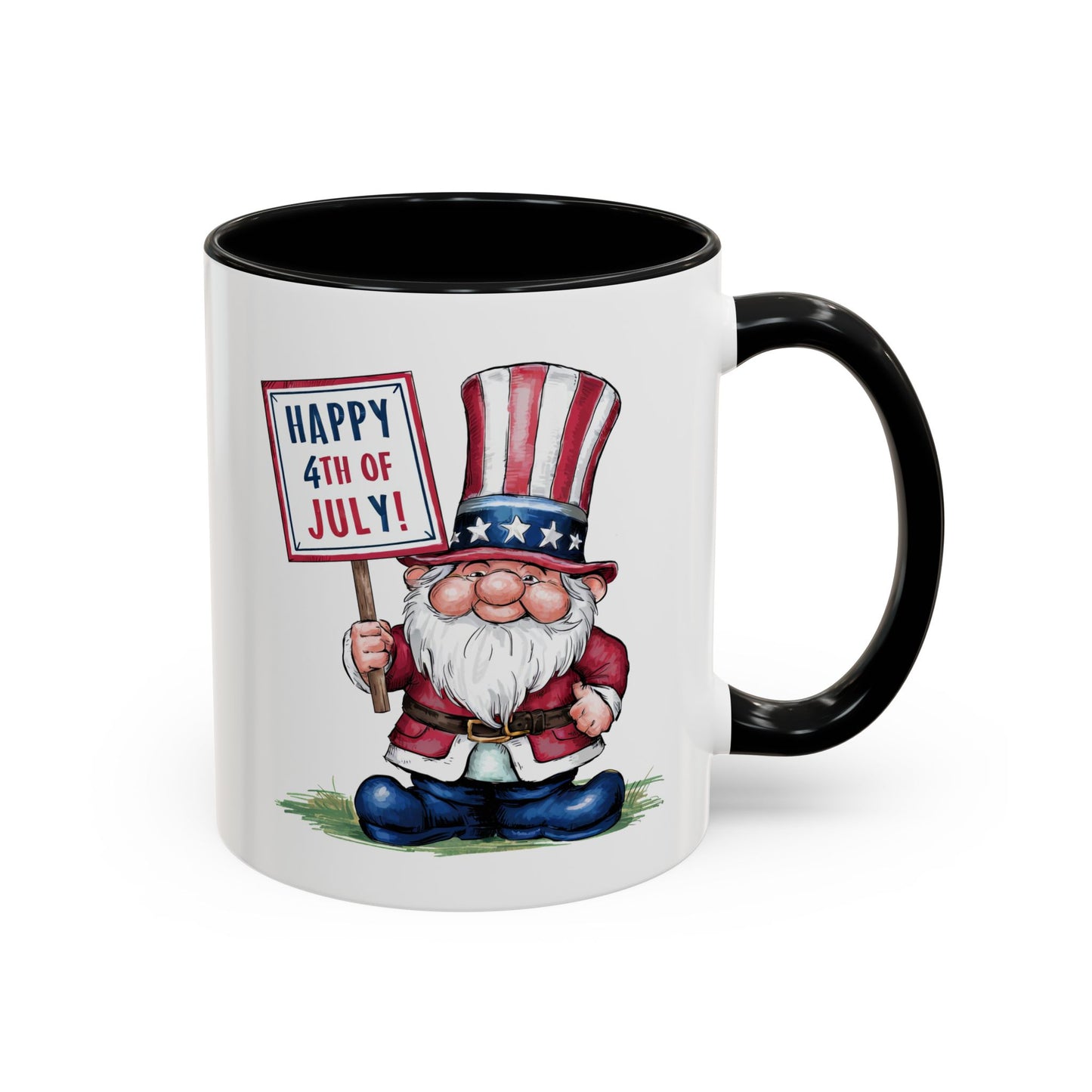 4th of July Mug - American Gnome 8