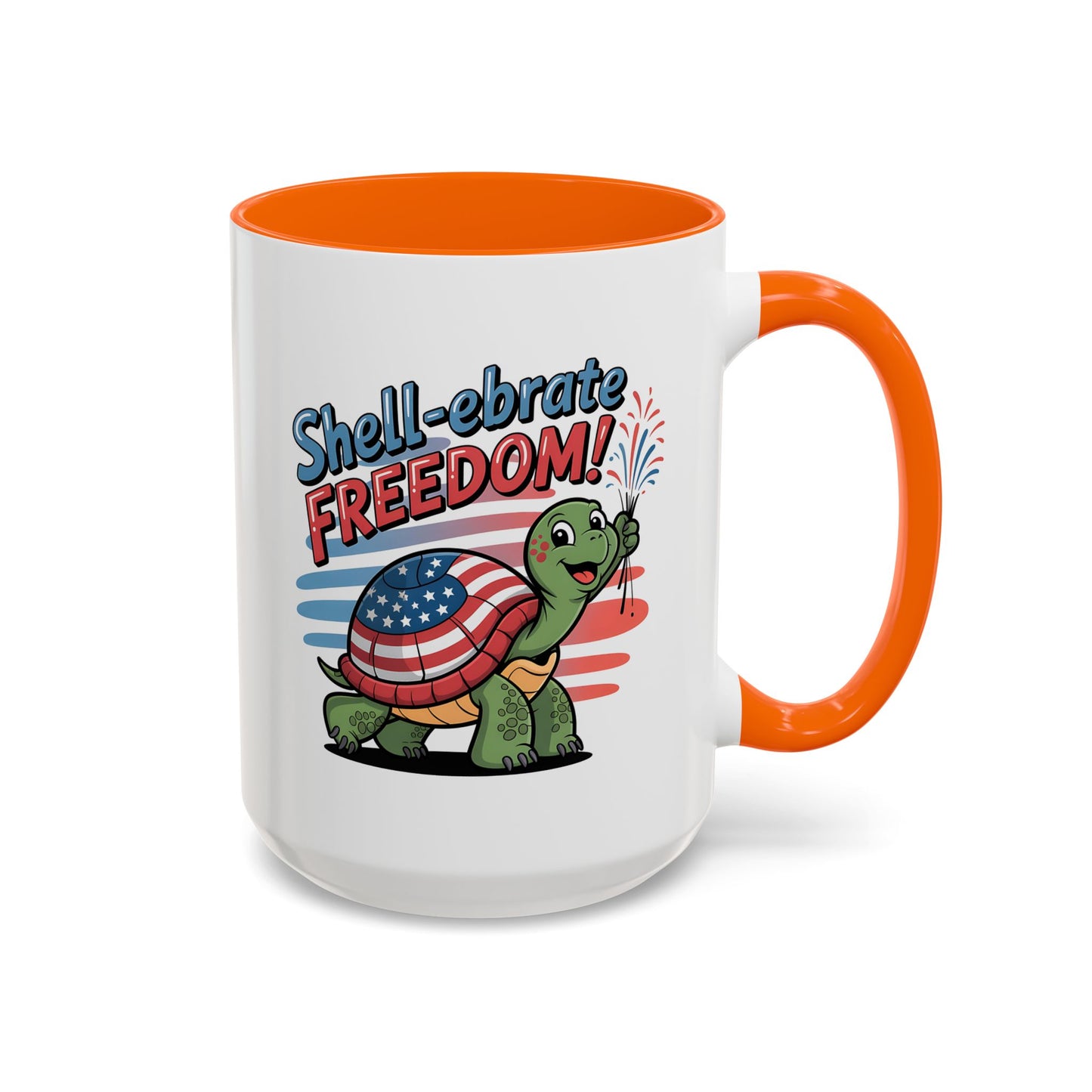 4th of July Mug - Shell-ebrate Freedom