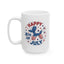 4th of July Mug - Happy 4th of July Dog Balloon