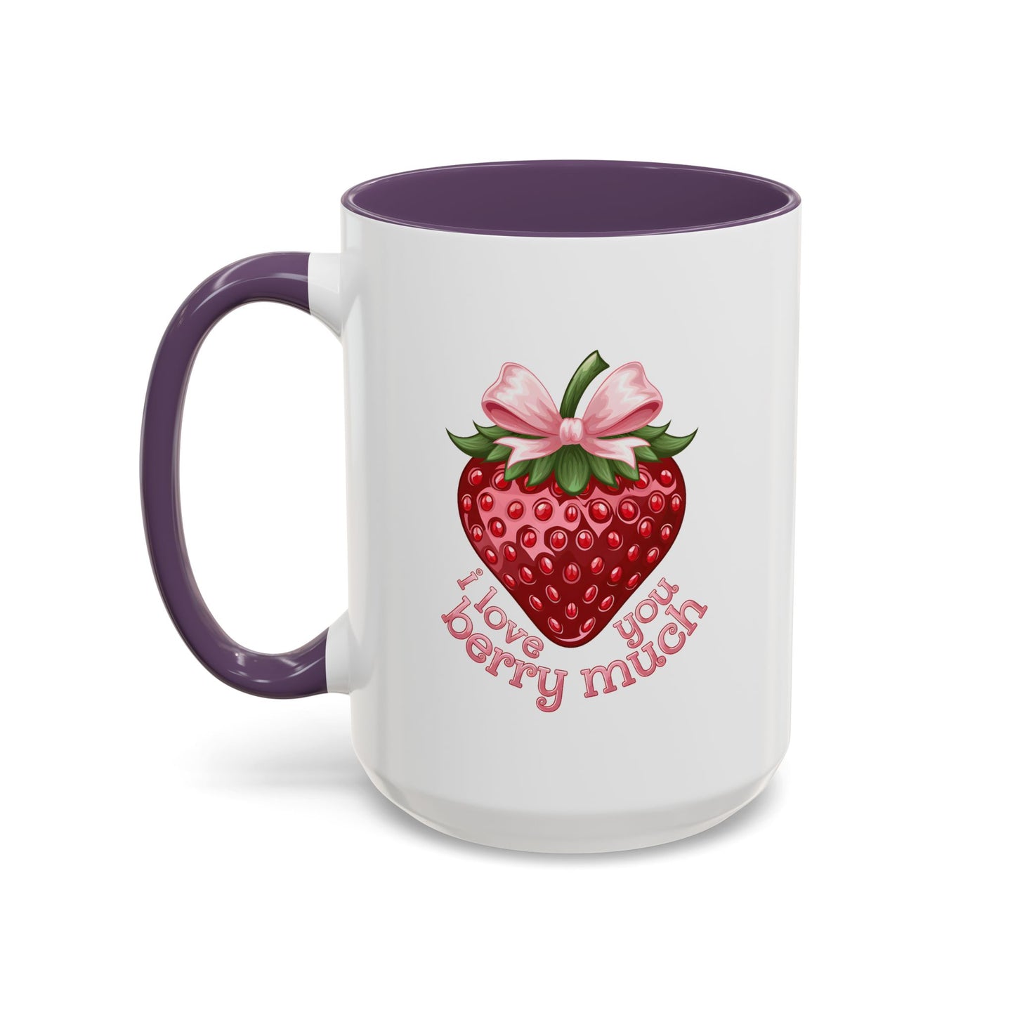 Valentine's Day Mug - I Love You Strawberry