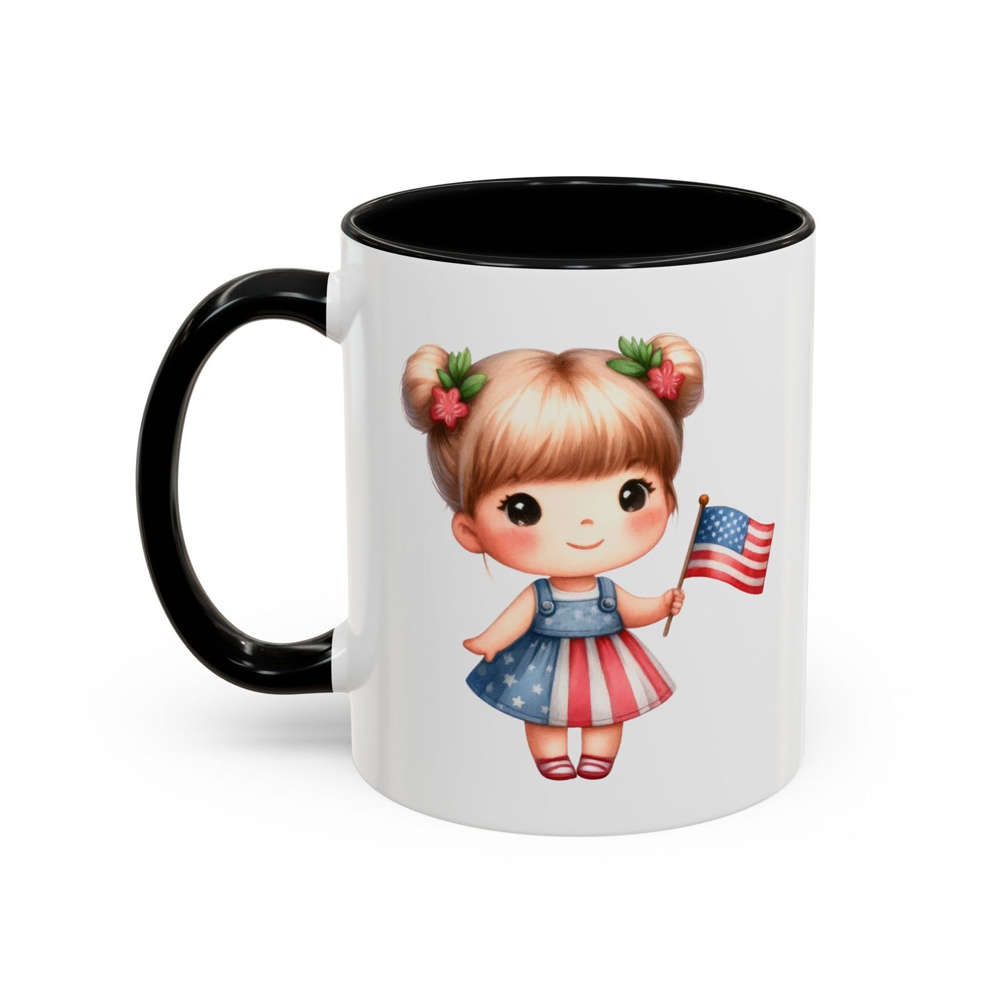 4th of July - American Girl Flag