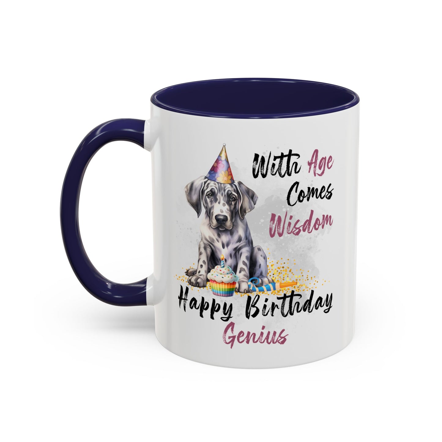 Birthday Mug - With Age Comes Wisdom