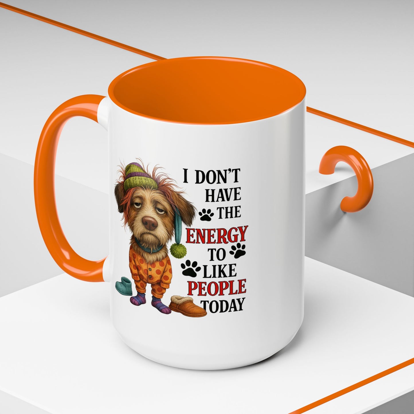 Animal Mug - I Don't Have The Energy