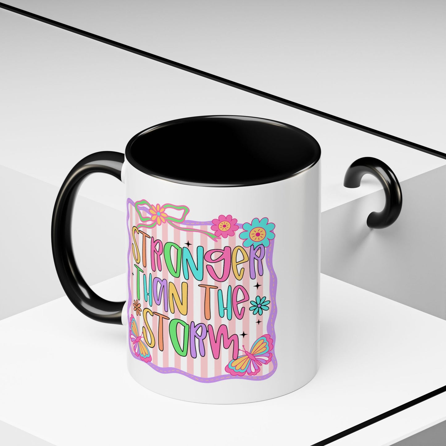 Motivation Mug - Stronger Than The Storm