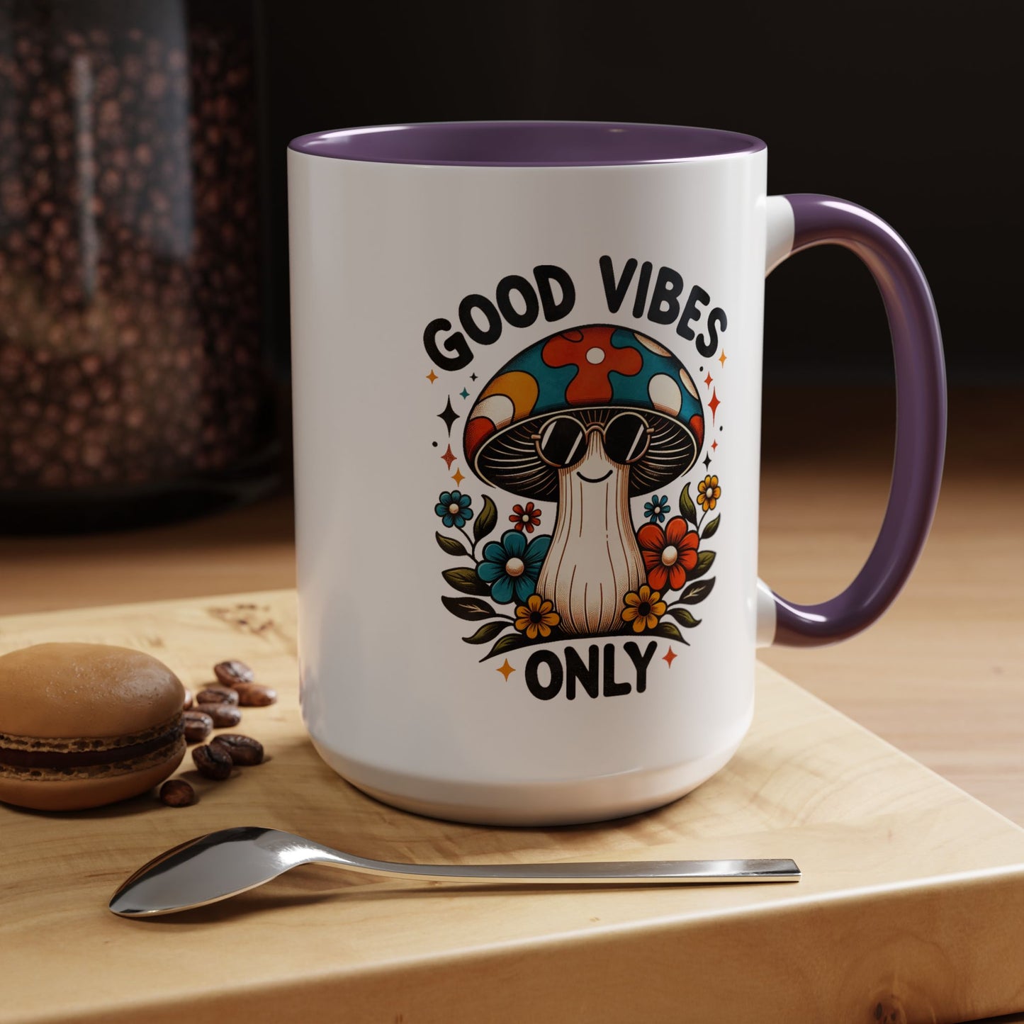Wellness Mug - Good Vibes Only Mushroom