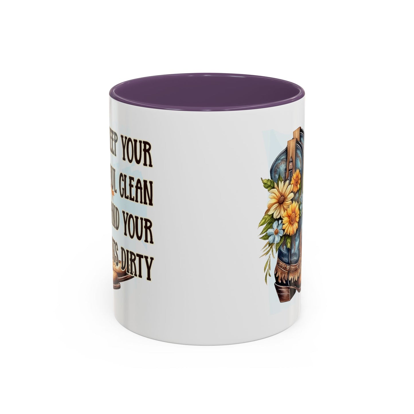 Religious Mug - Keep Your Soul Clean
