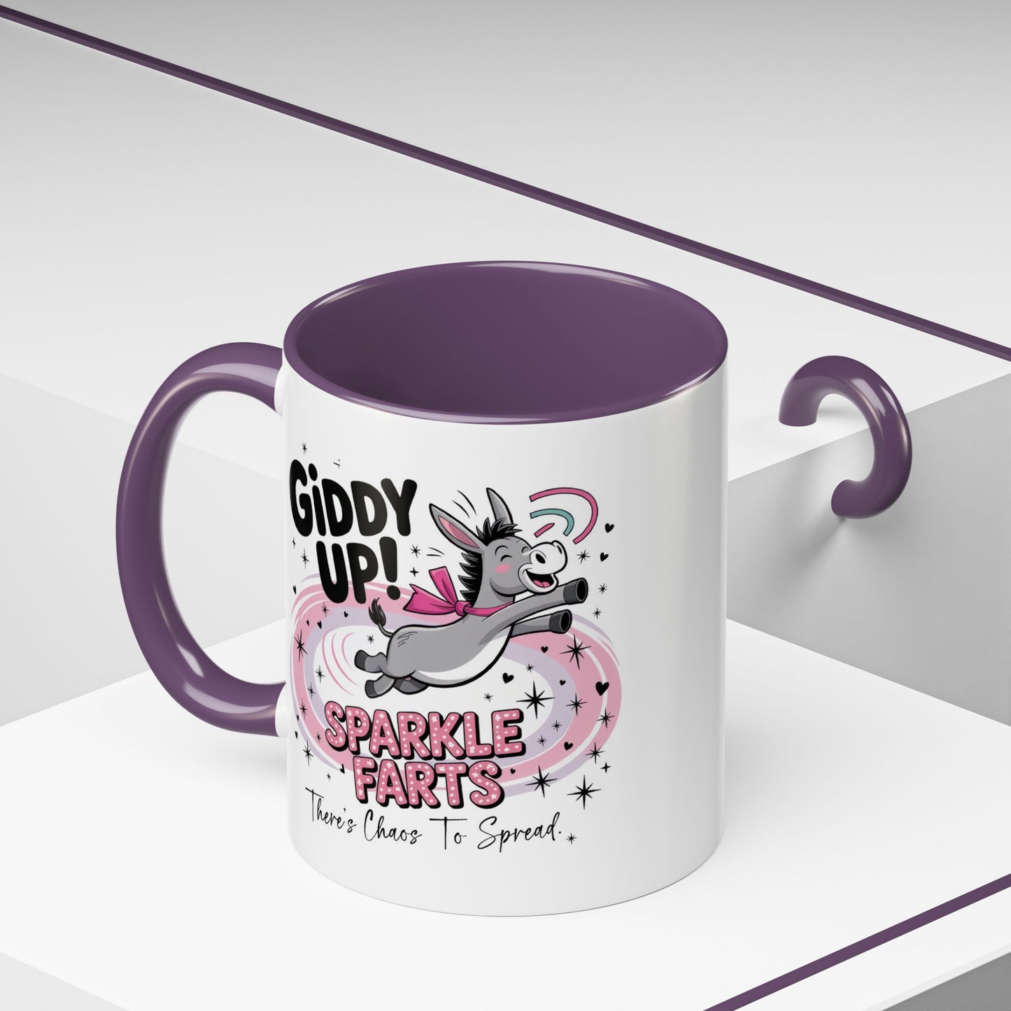 Humor Mug - Giddy Up Sparkle Farts