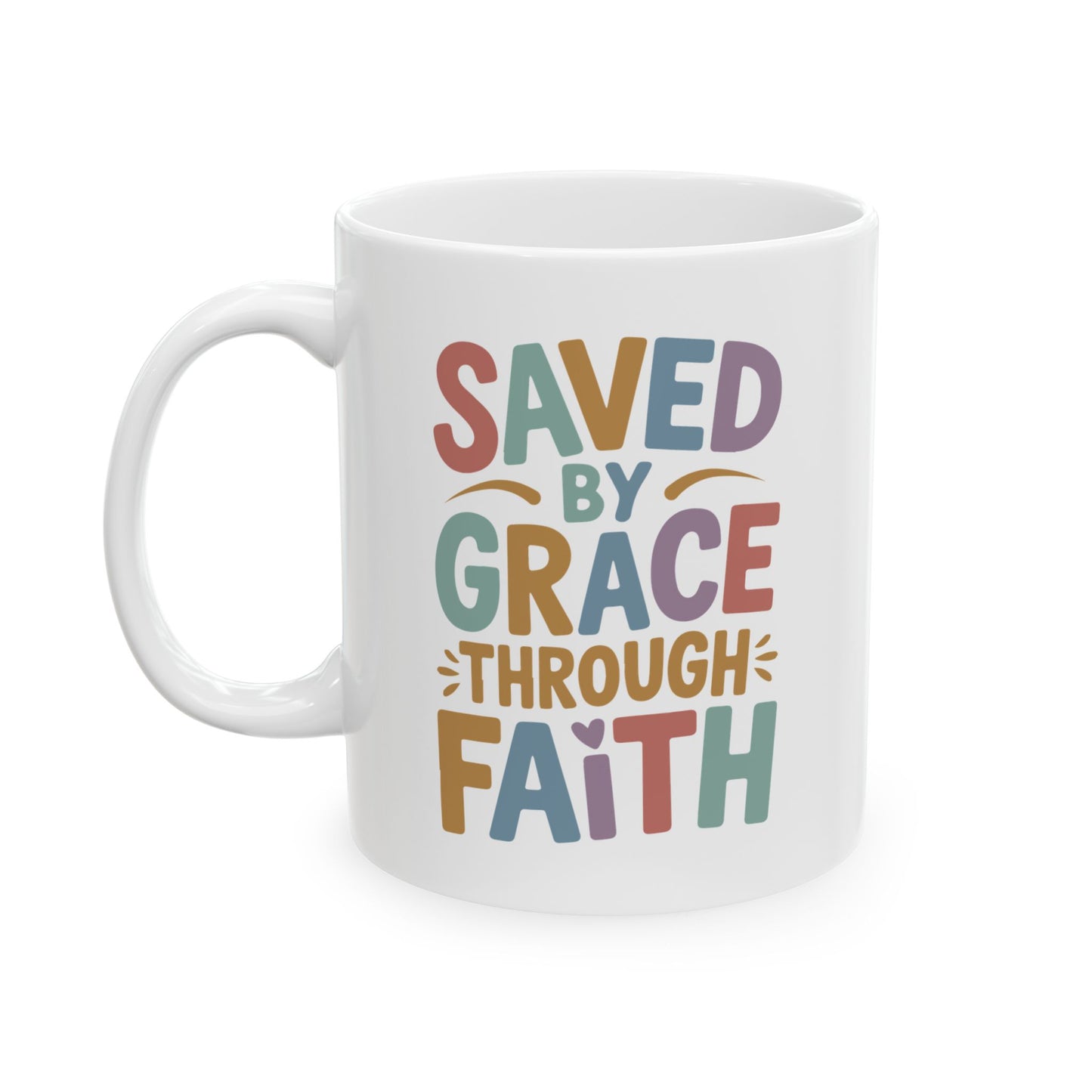Religious Mug - Save By Grace