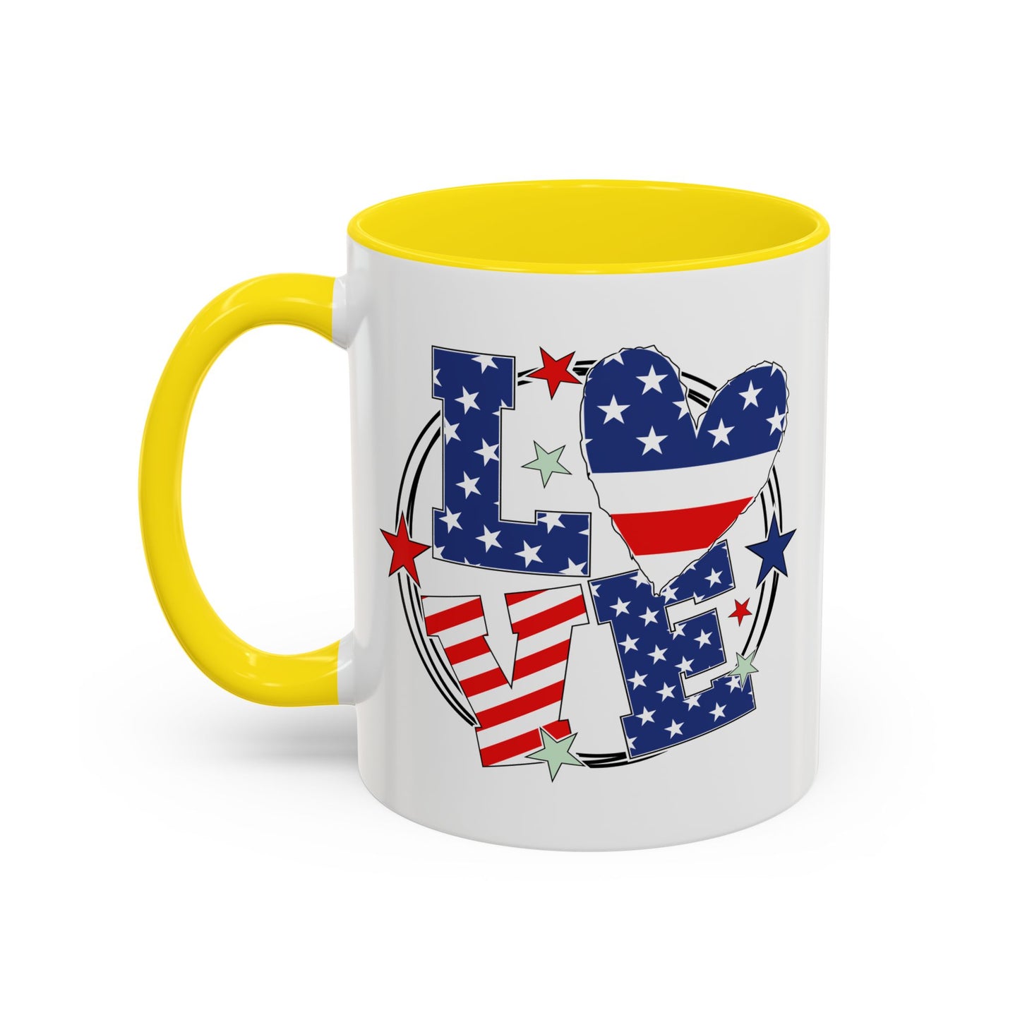 4th of July Mug - Love 4th of July