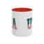 4th of July Mug - USA American Flag
