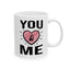 Anniversary Mug - You and Me Pink Heart