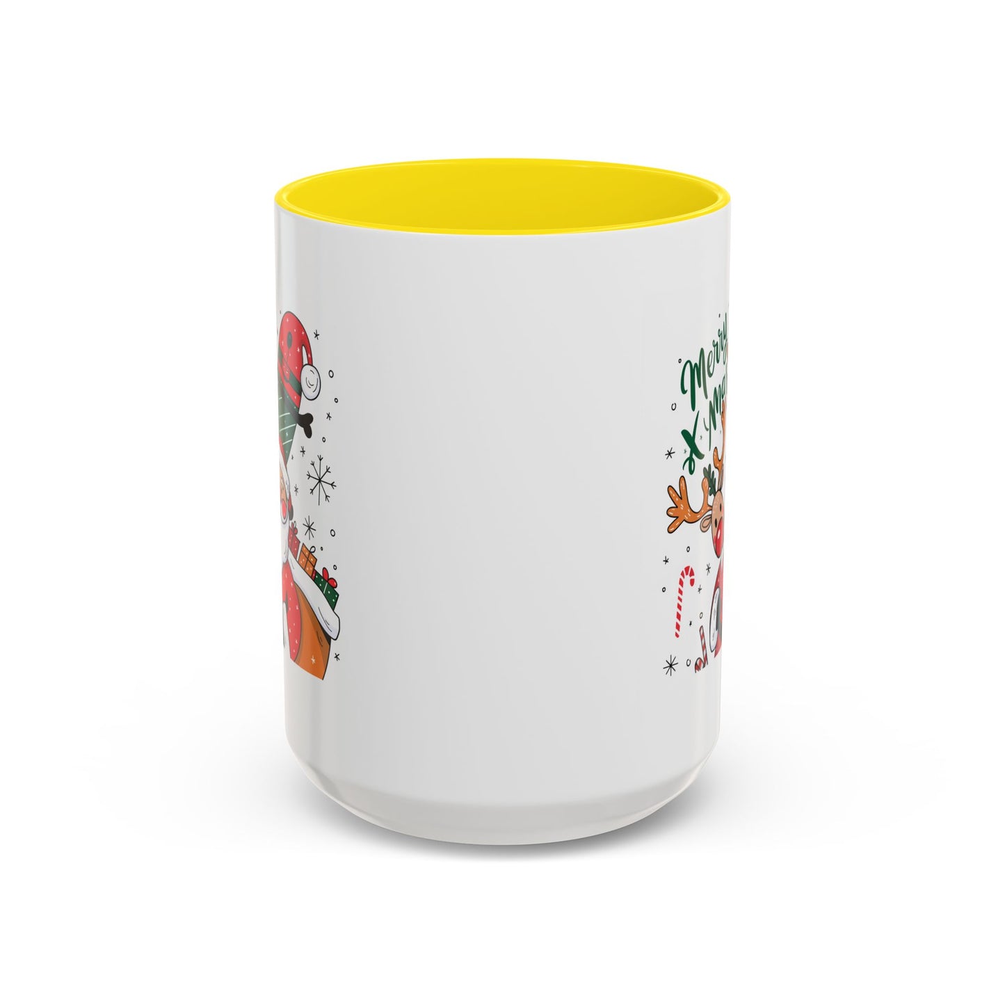 Christmas Mug - Merry Xmas Santa Reindeer