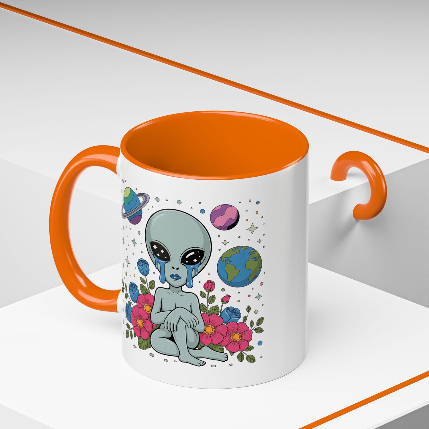 Alien Mug - Crying Alien