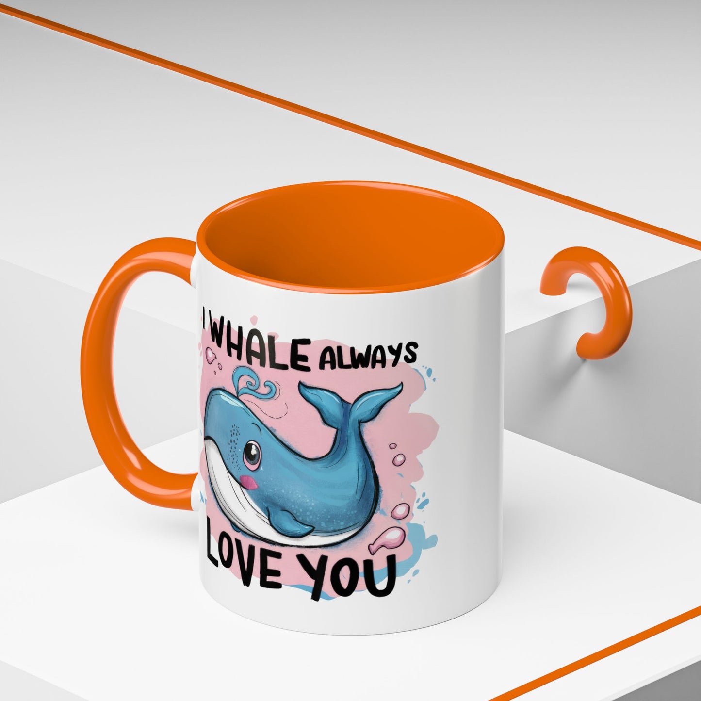 Valentine's Day Mug - I Whale Always Love You
