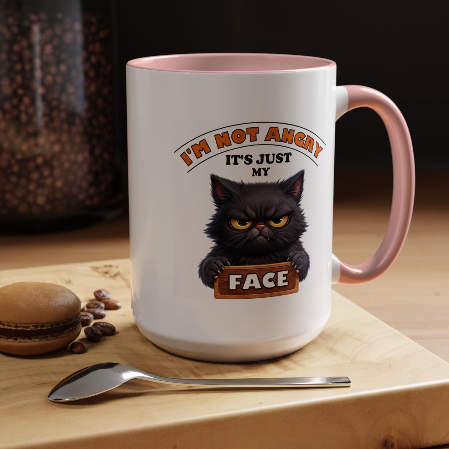 Humor Mug - I'm Not Angry It's Just My Face