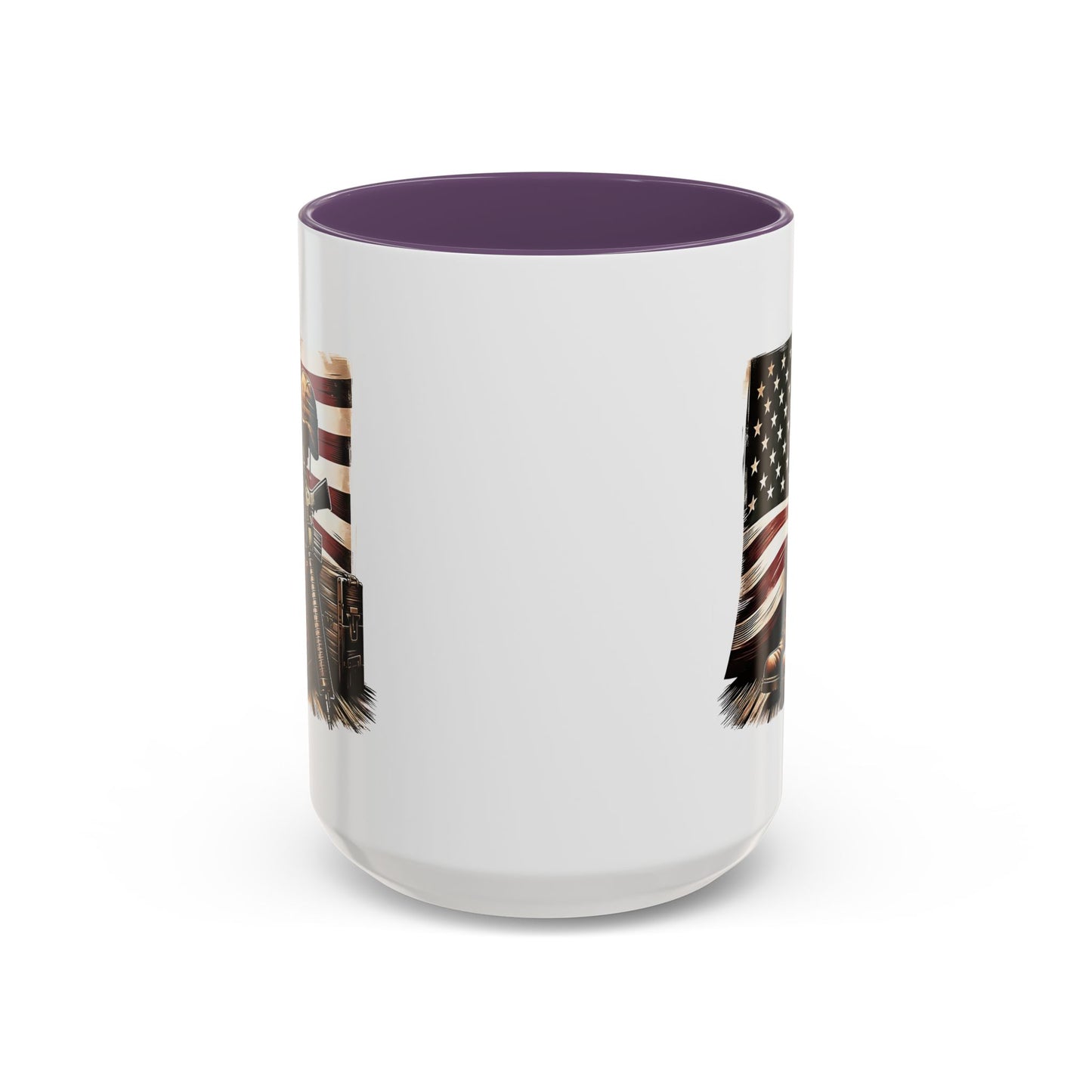 4th of July Mug - Fallen Soldier Boots Flag 3