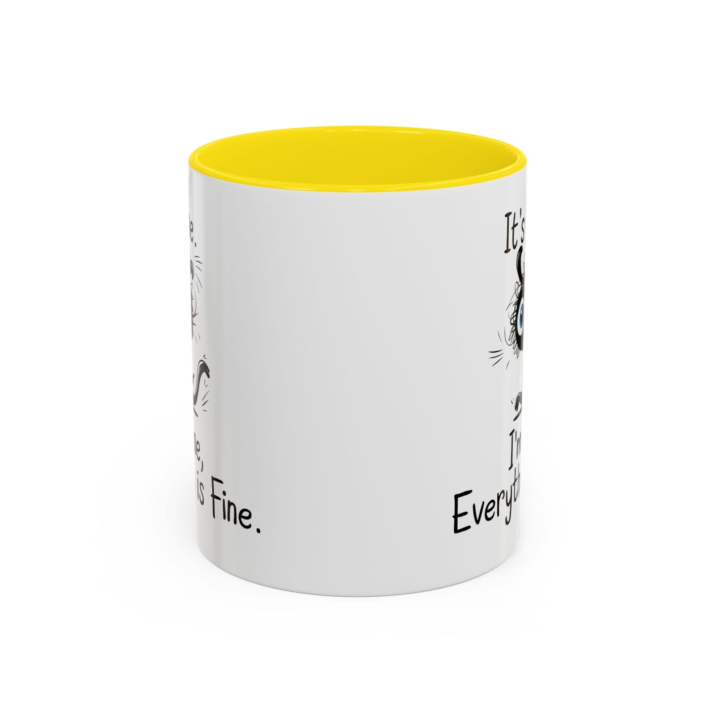 Animal Mug - It's Fine, It's Fine Everything Is Fine