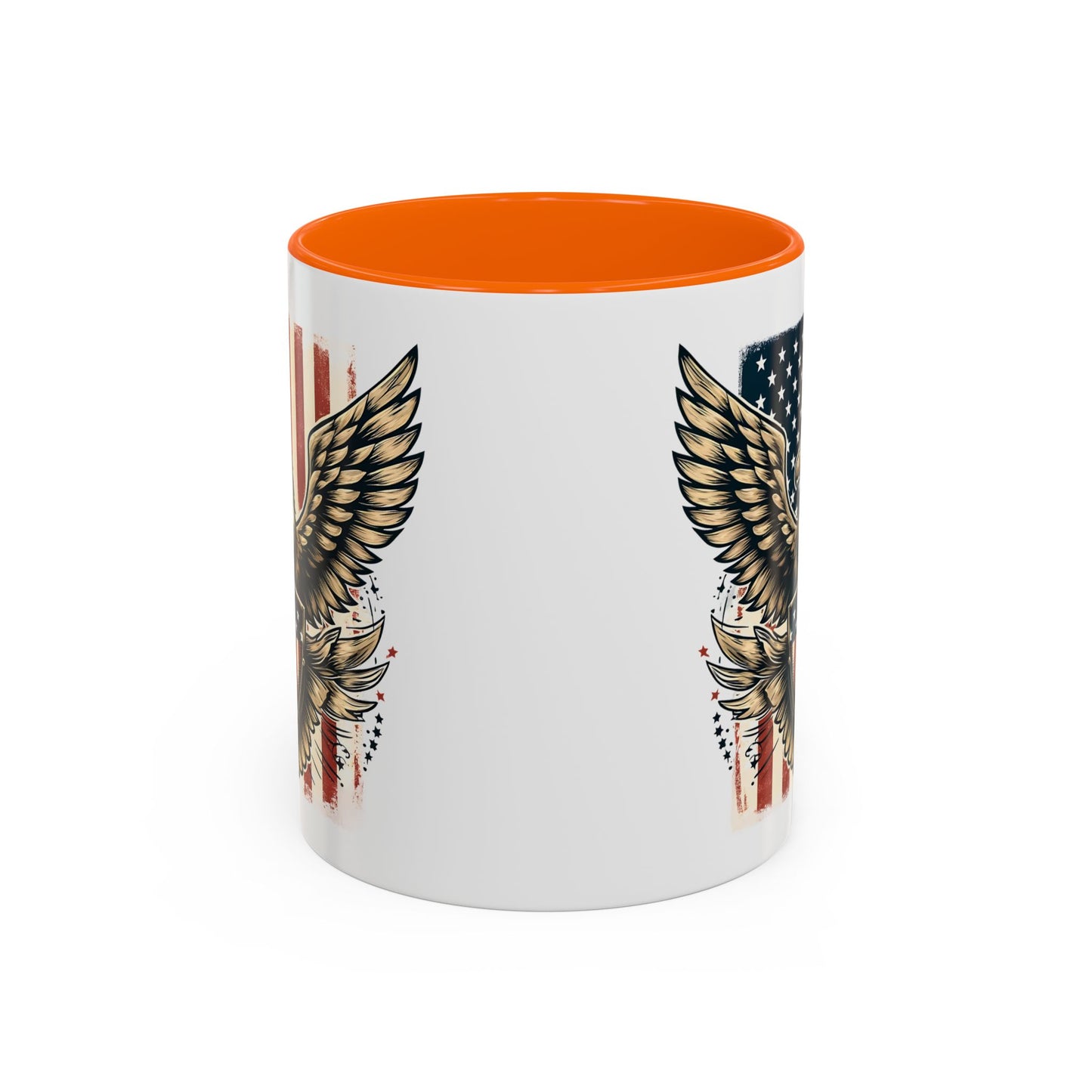 4th of July Mug - American Bald Eagle Flag 9