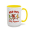Humor Mug - Red Hot Silly Peppers
