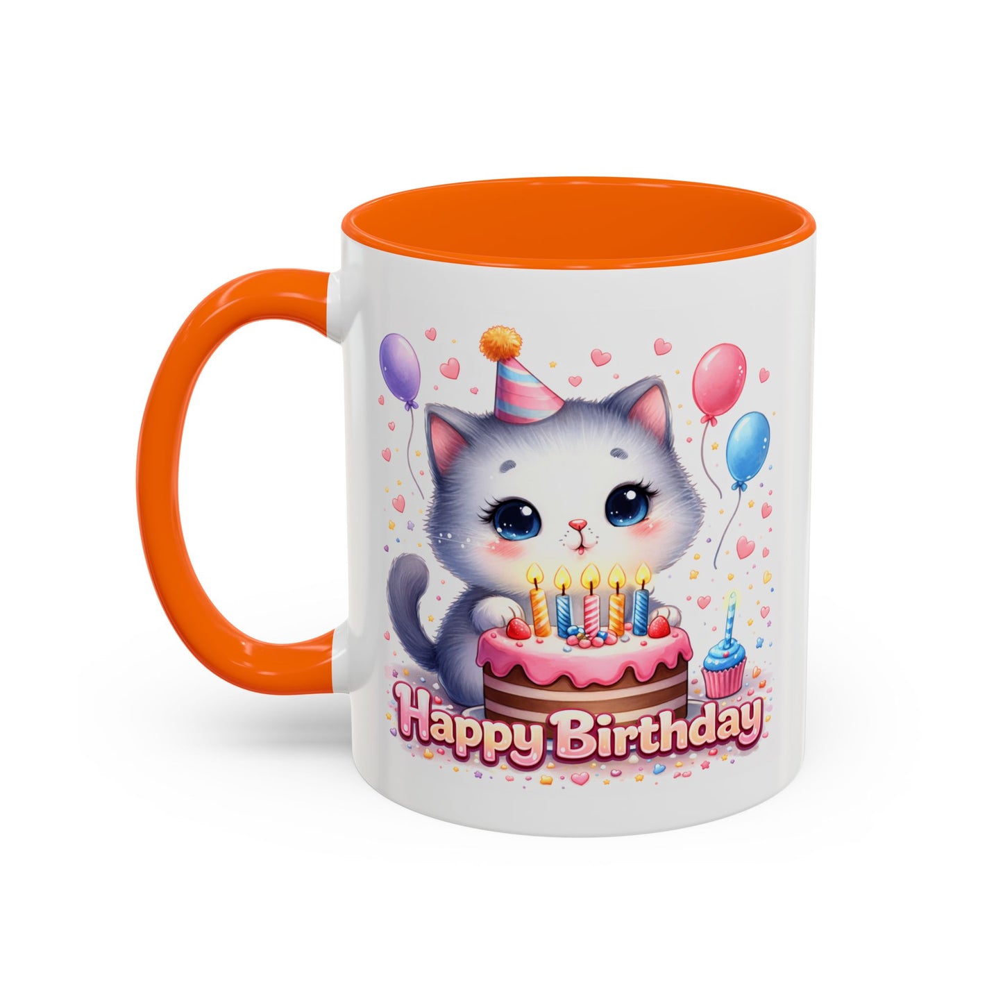 Birthday Mug - Birthday Kitty