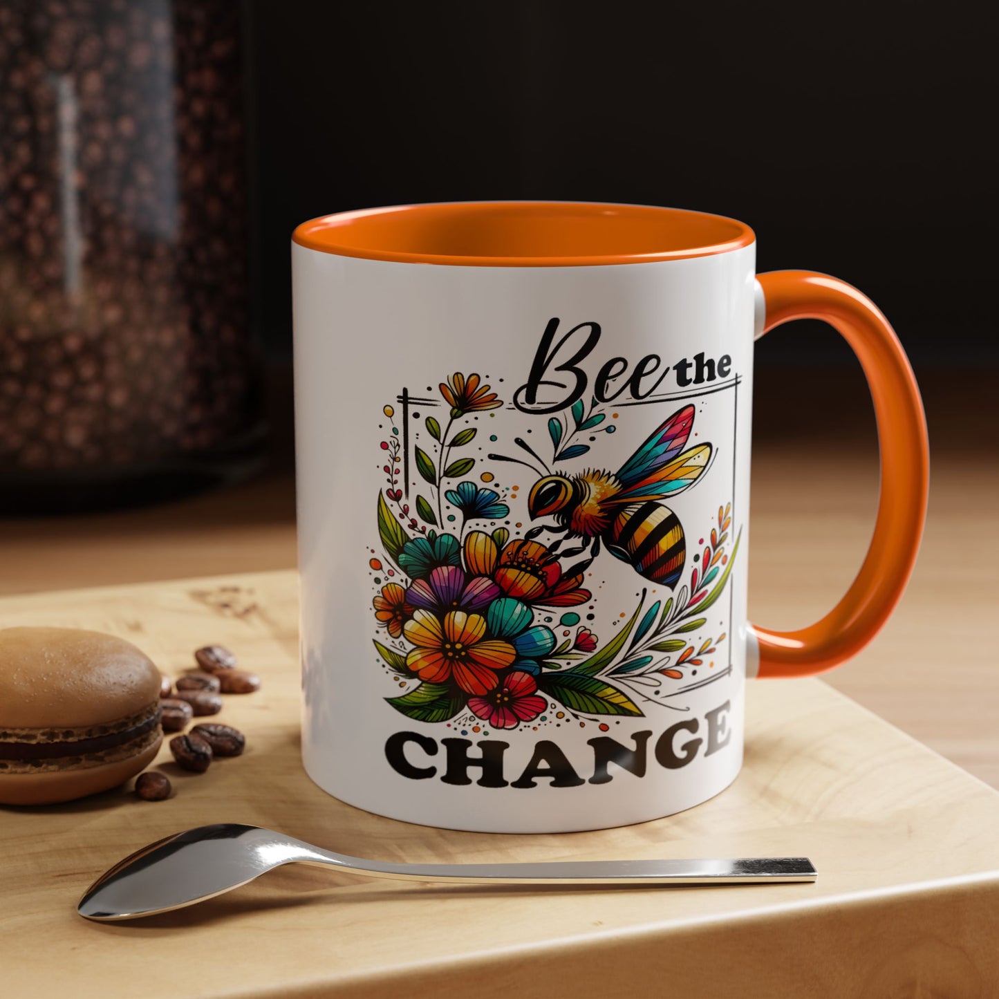 Motivation Mug - Bee The Change
