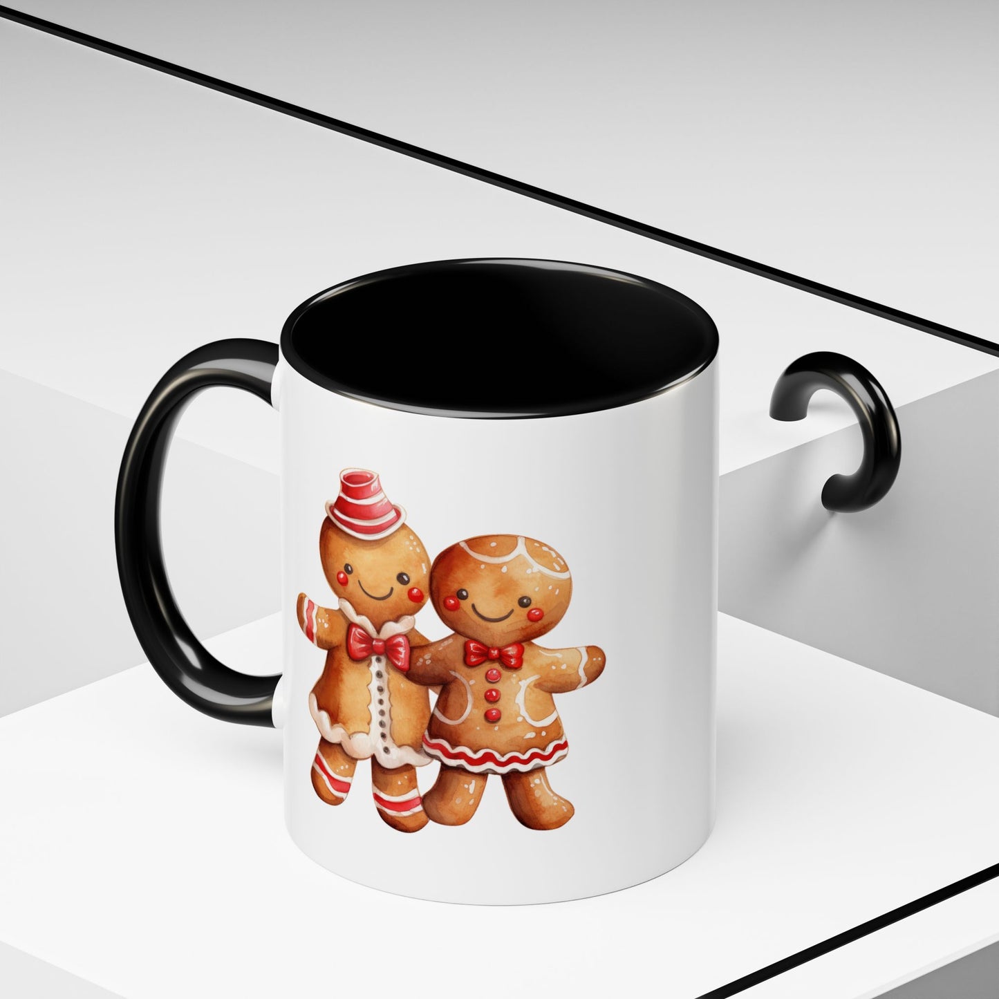 Christmas Mug - Gingerbread Man Boy & Girl