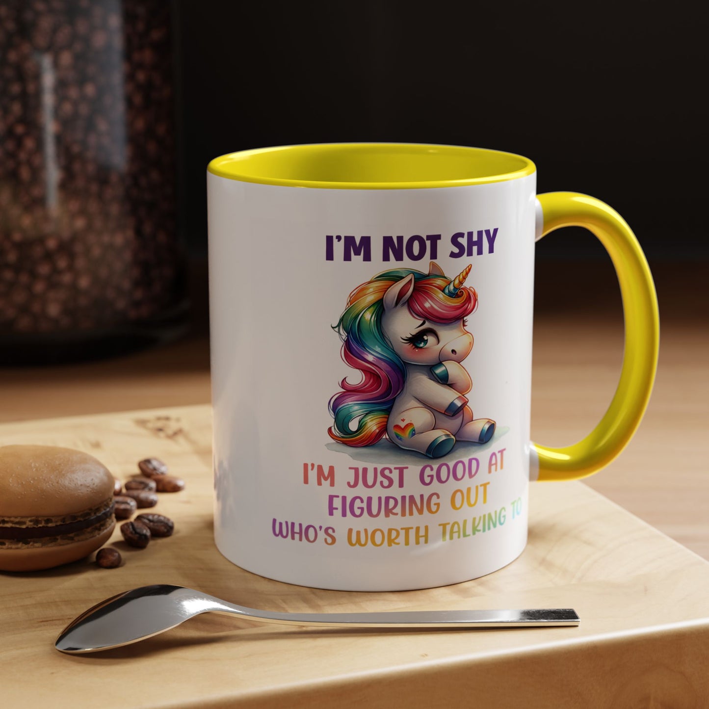 Humor Mug - I'm Not Shy