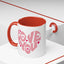 Valentine's Day Mug - Love You Heart Lettering