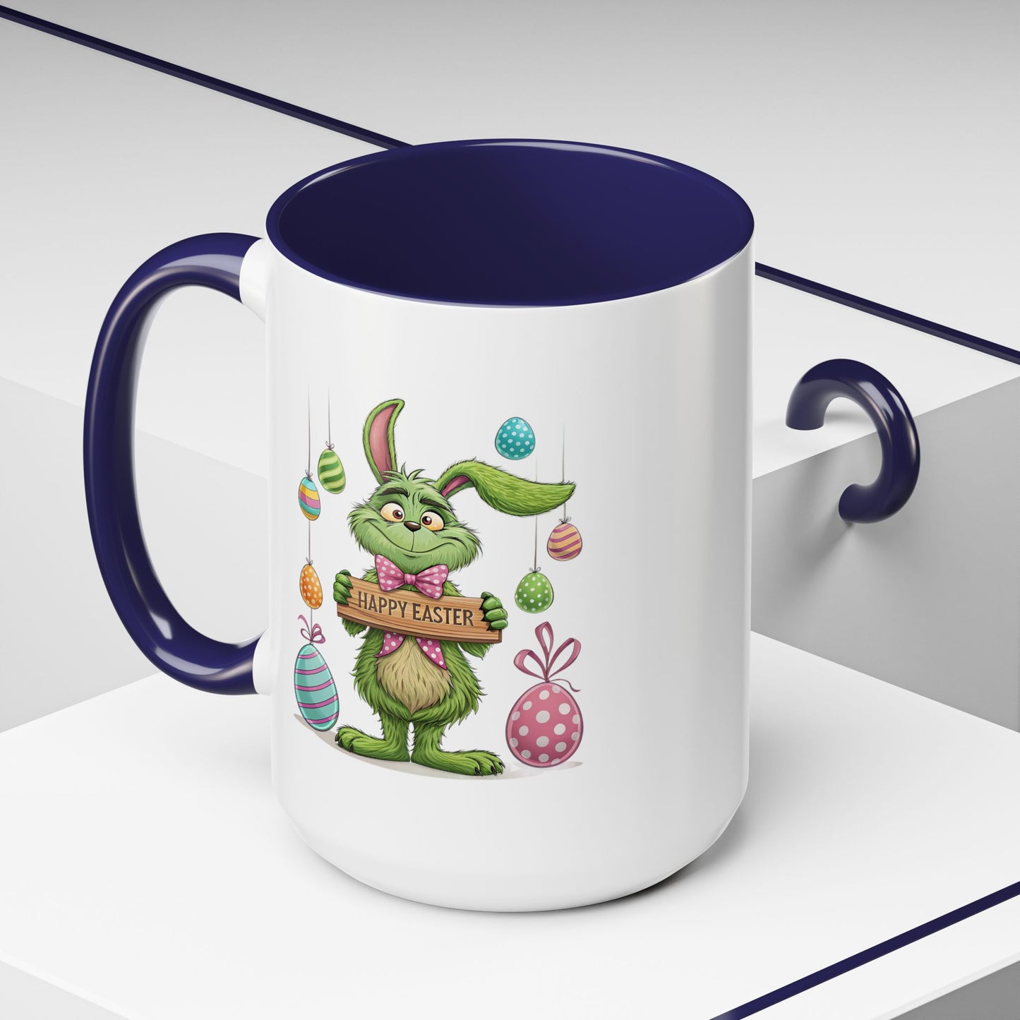 Easter Mug - Green Bunny