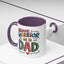 Father's Day Mug - Dad Brave Warrior