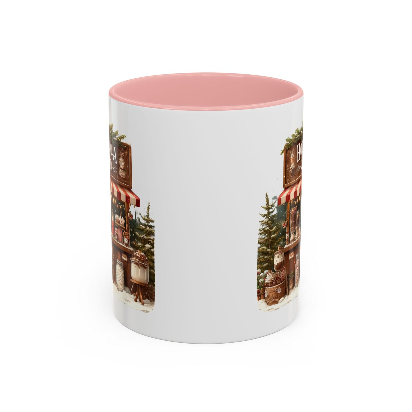 Christmas Mug - Hot Cocoa Stand White Text