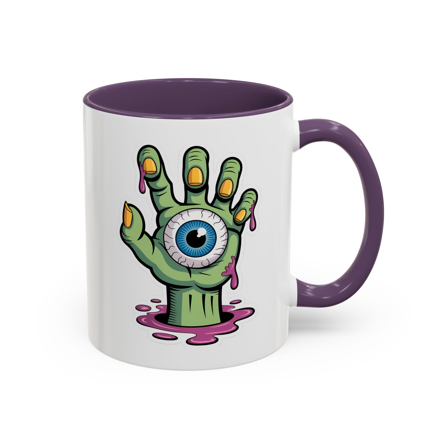 Halloween Mug - Eye Ball Hand