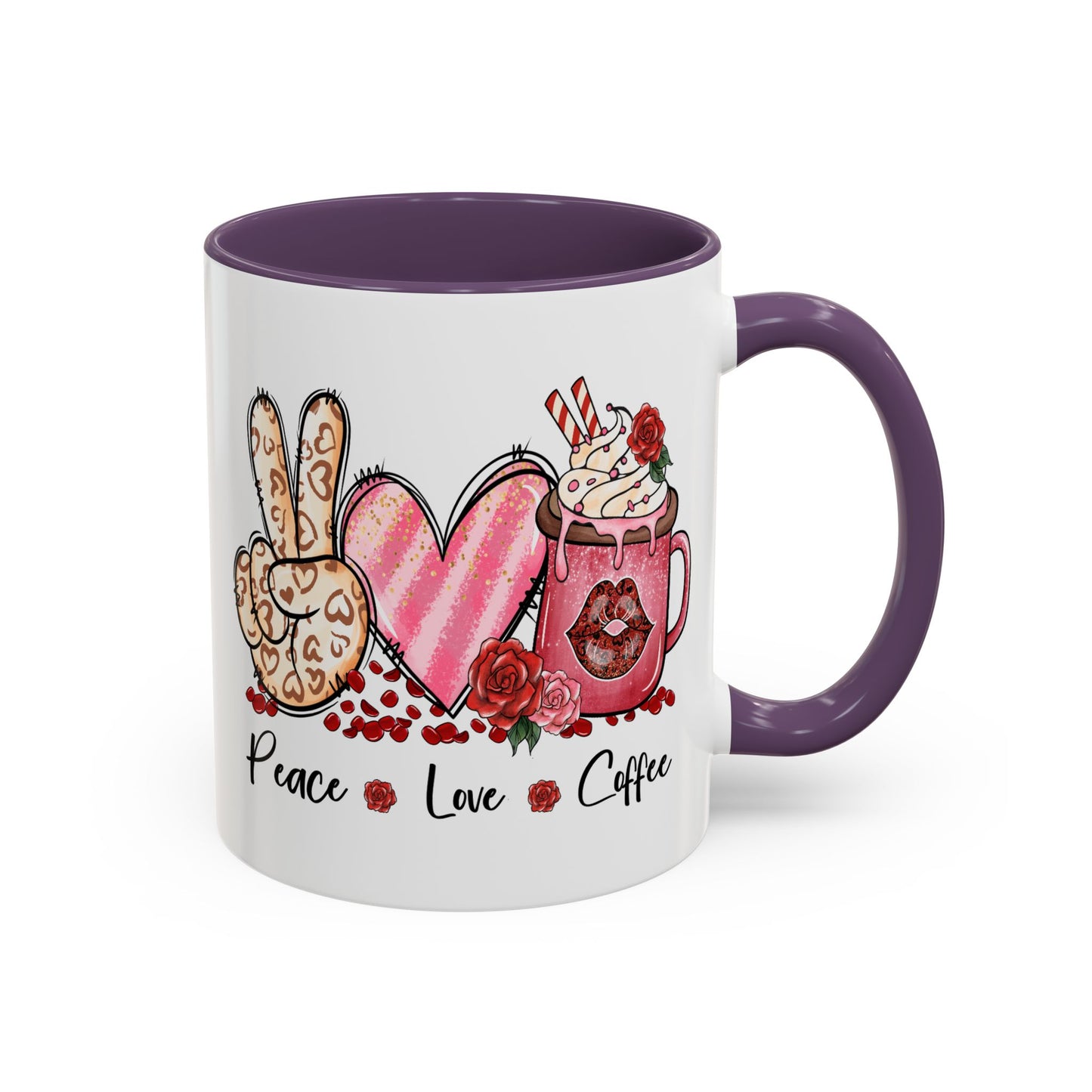 Humor Mug - Peace Love Coffee