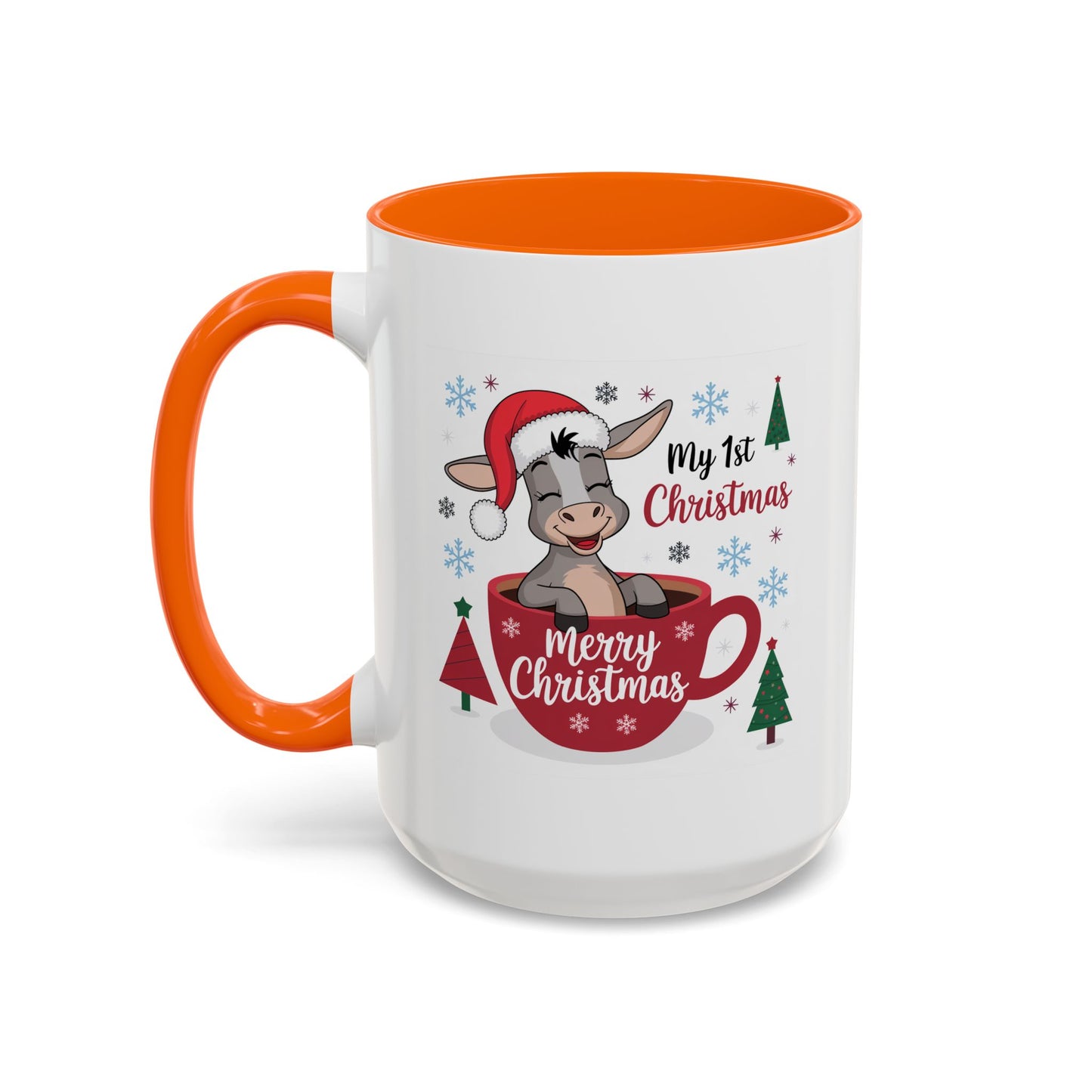 Christmas Mug - My First Christmas Donkey Cup