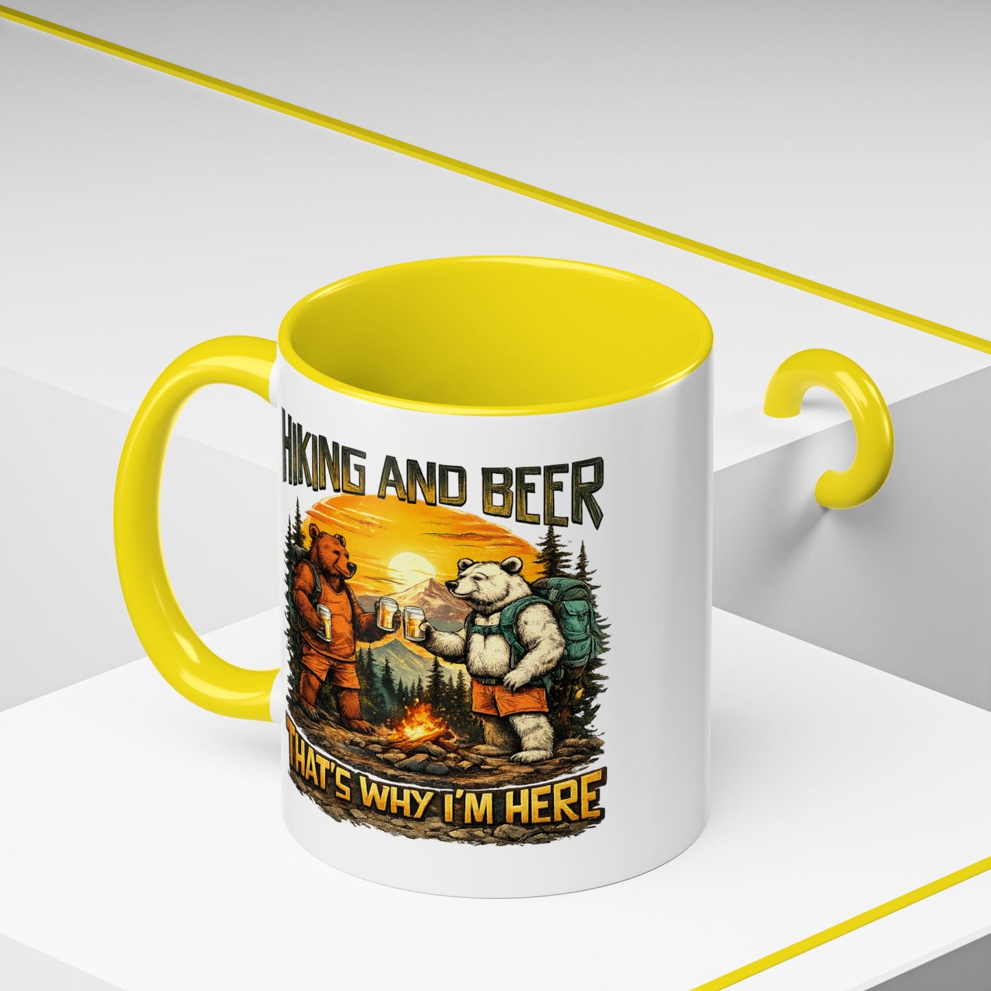 Humor Mug - Hiking and Beer