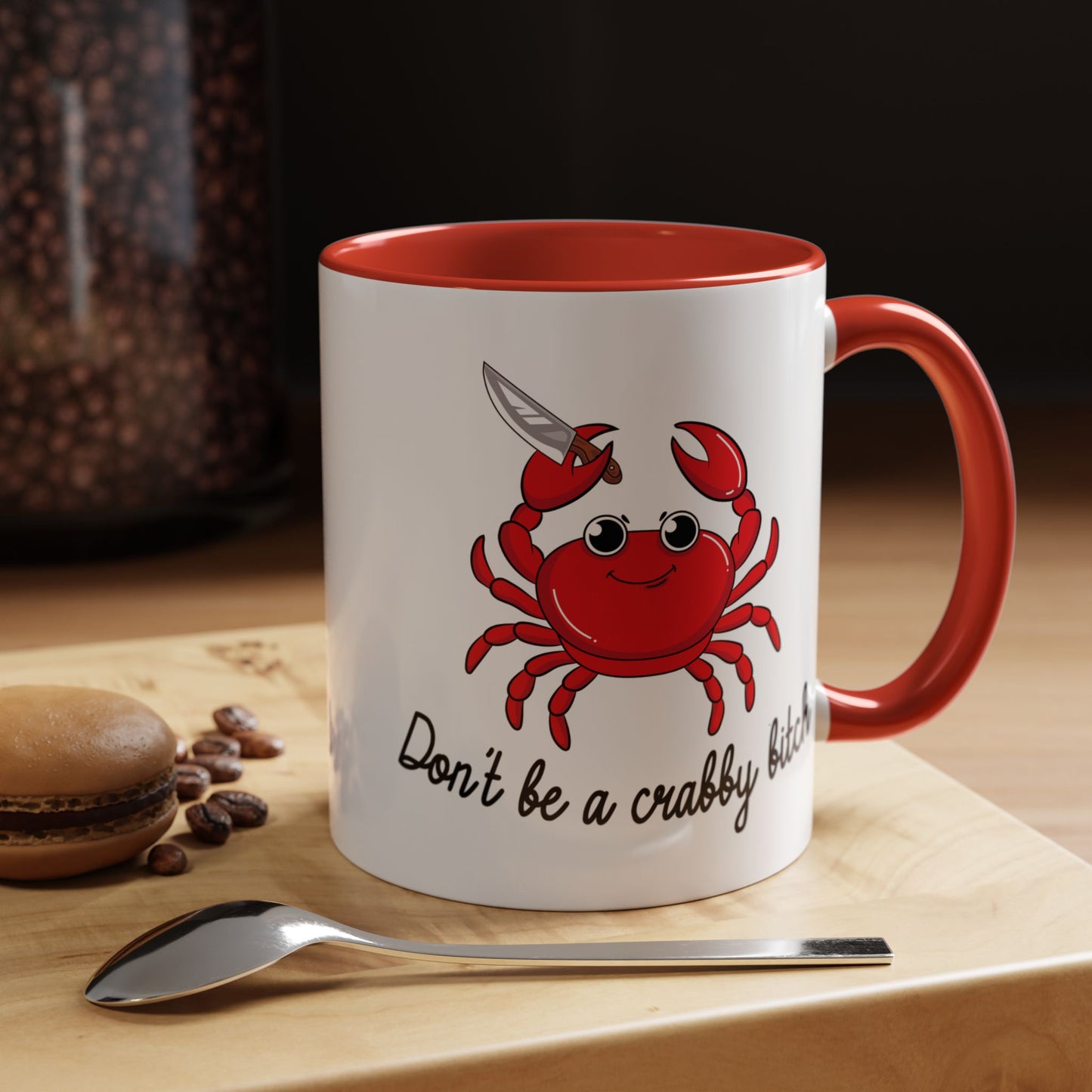 Adult Mug - Don't Be A Crabby Bitch