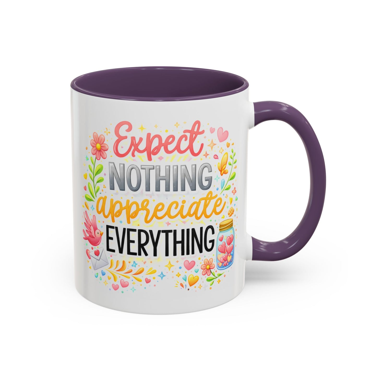 Wellness Mug - Expect Nothing Appreciate Everything