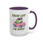 Humor Mug - Frog Off I'm Busy