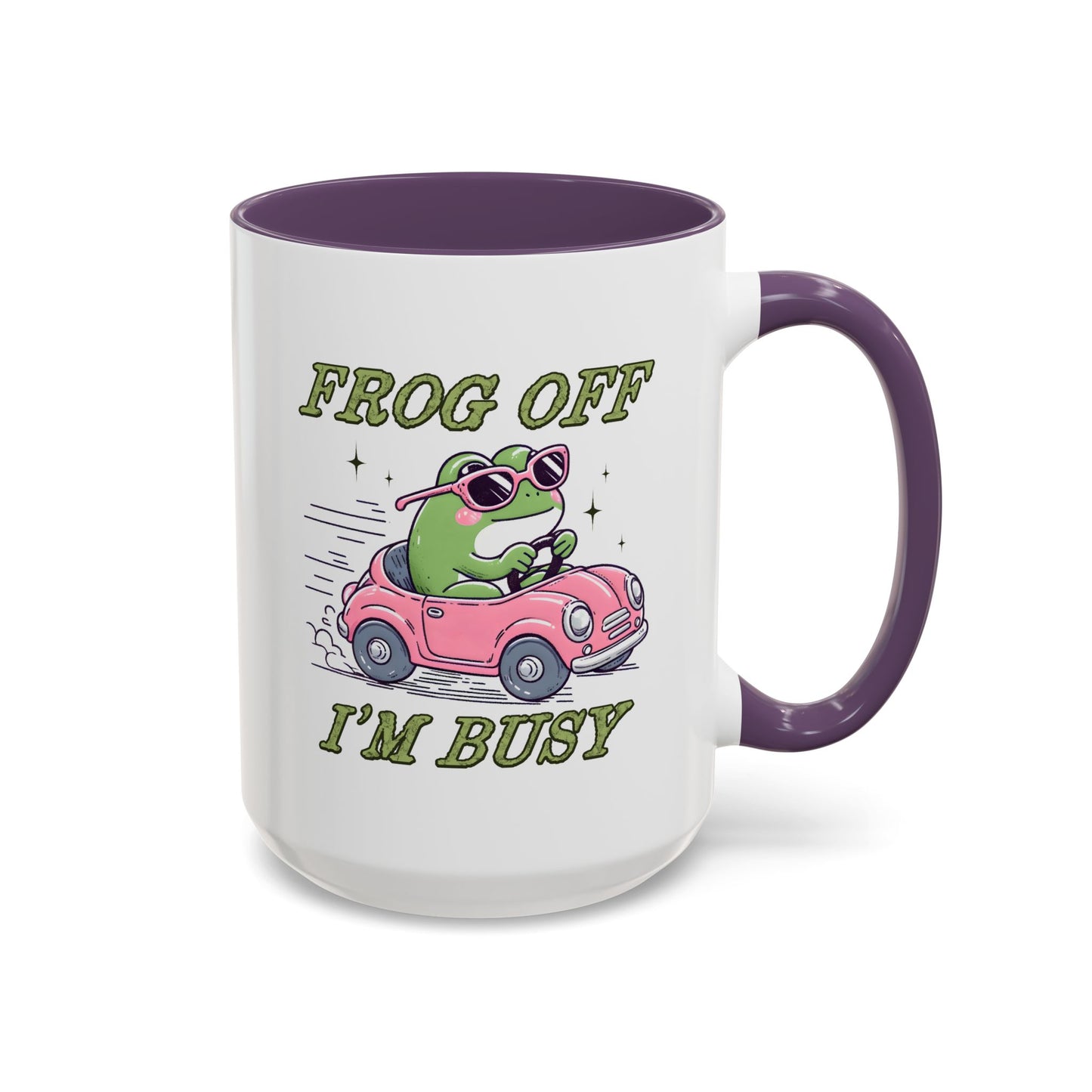 Humor Mug - Frog Off I'm Busy