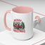 Christmas Mug - Merry Christmas Red & White Camper