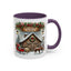 Christmas Mug - Reindeer Barn Sleigh Reindeer