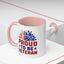 4th of July Mug - Proud to Be a Veteran Sunflower