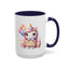 Birthday Mug - Girl Unicorn Happy Birthday Sign 2