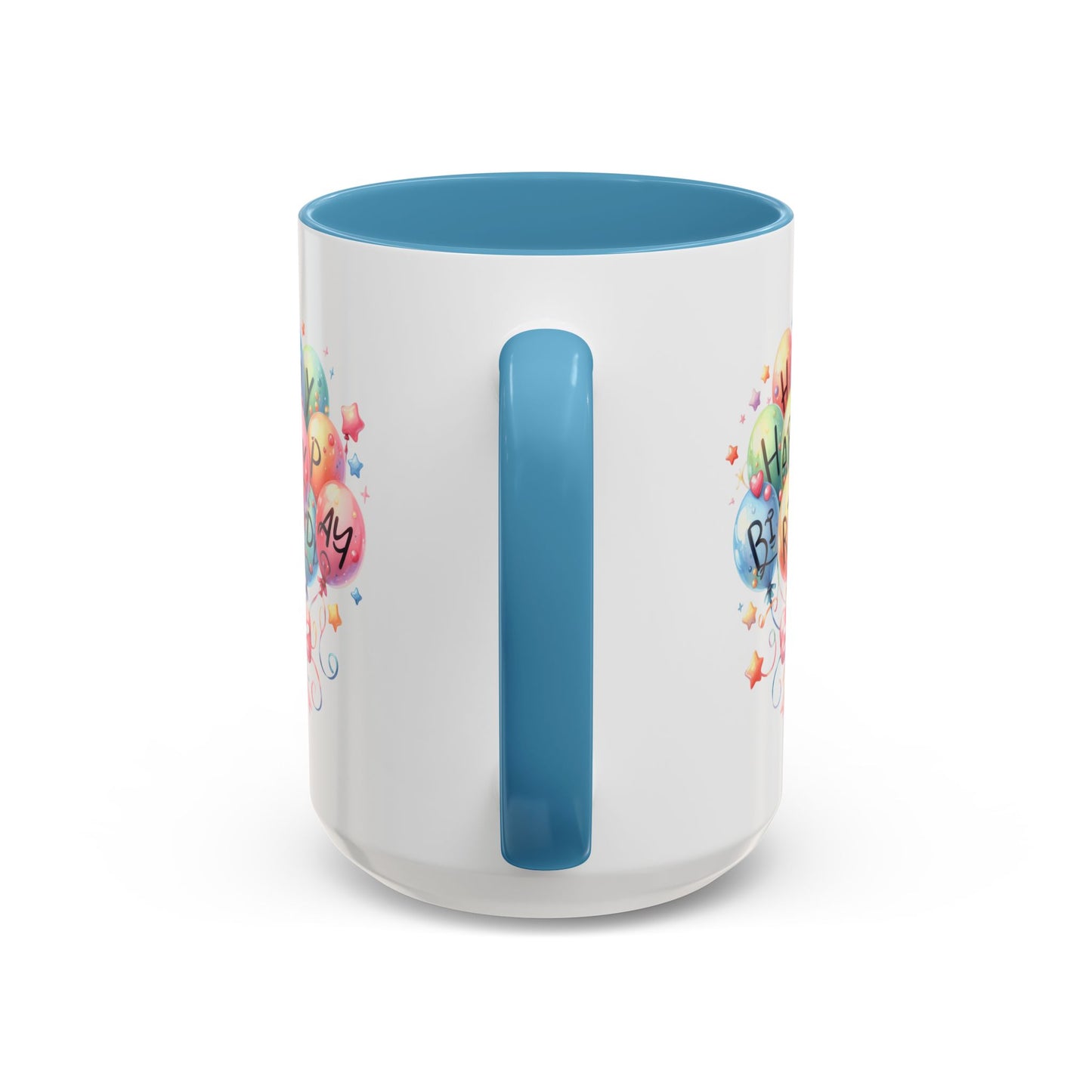 Birthday Mug - Happy Birthday Balloons
